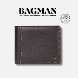 Premium Leather Wallet with Cash and Coin Compartments